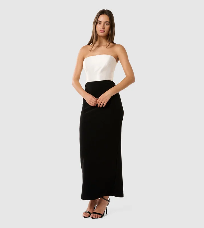 forever new  VERA Color Block Gown for Women | Best Price UAE